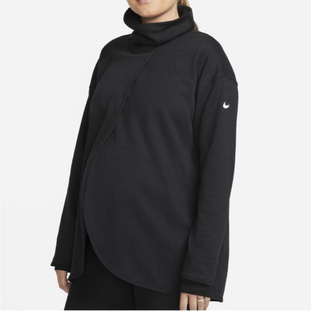 Nike Women's Black Maternity Reversible Pullover (S)